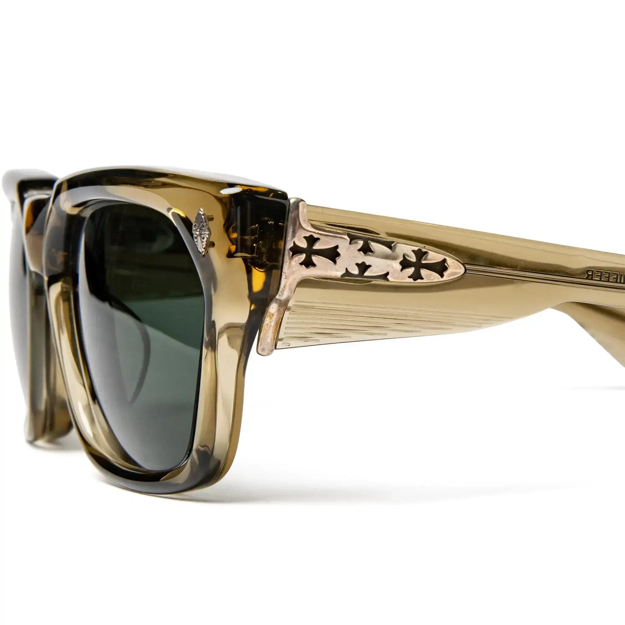 Detailed Side View of Chrome Hearts Sniffer 6.0 Ary Sunglasses 202794_ARY